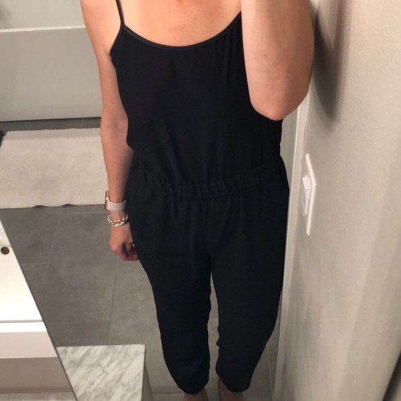 Banana Republic Other - BR EUC navy jumpsuit w/adjustable spaghetti straps